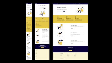 Handoff Alpha Preview: Create a startup landing page