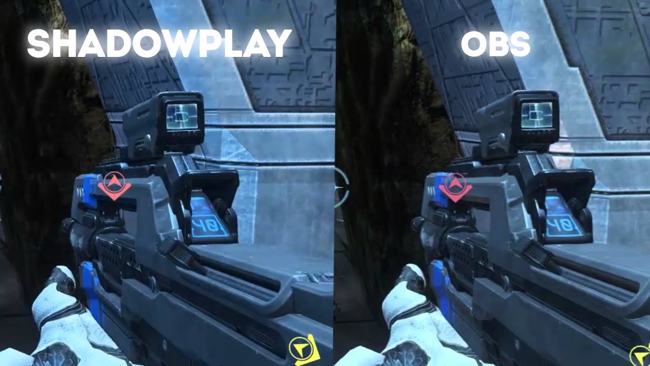 Shadowplay Vs Obs 1080p 60fps Halo Online Comparison Youtube
