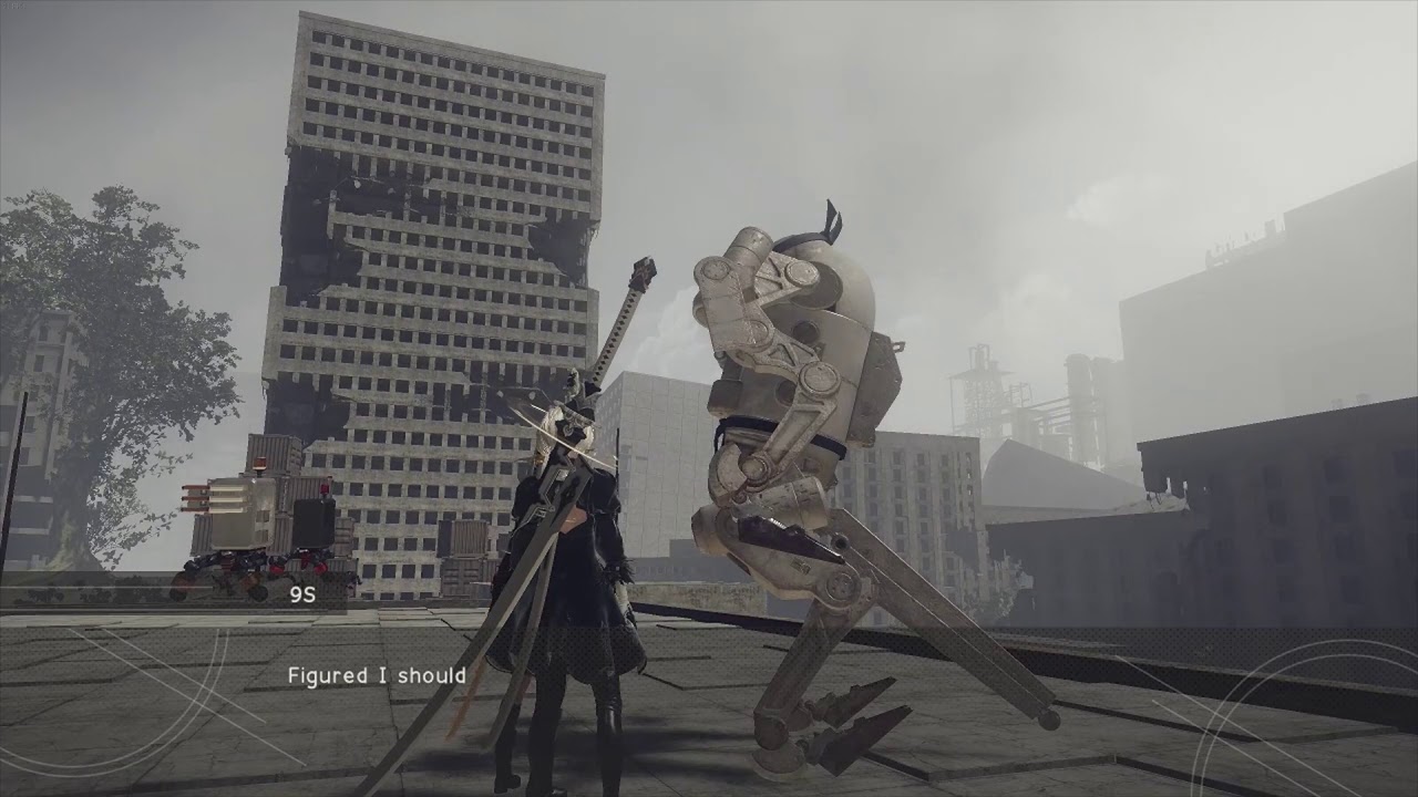 Battling Father Servo NieR Automata Pt. 21 YouTube