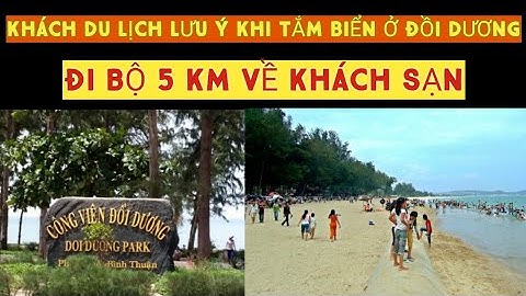 Quý khách lưu ý khi đi tắm biển ở ĐỒI DƯƠNG | Hà Hà TV