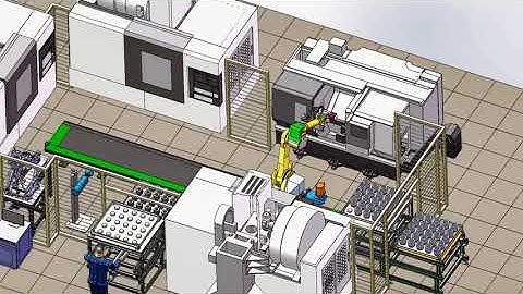 Revolutionize Your CNC Operations with ADVANCED Robot Ground Rail System! #cnc #roboticsautomation