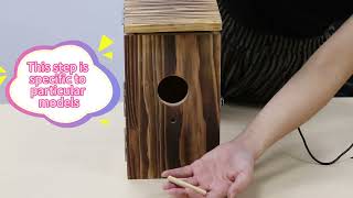 BW2 SL LN birdhouse installation video
