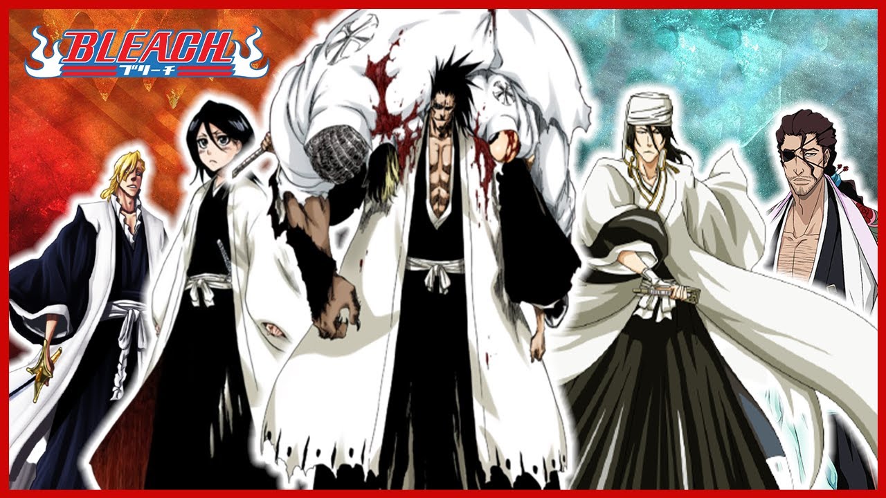 CLASSEMENT DES CAPITAINES ACTUELS DE BLEACH - YouTube