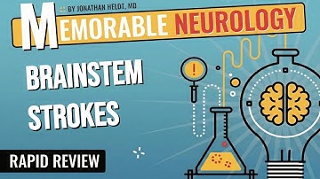Brainstem Stroke Mnemonics (Memorable Neurology Lecture 15)