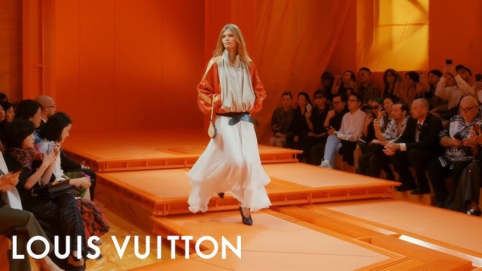 Paris, France. 20th June, 2023. A model walks the runway during the Louis  Vuitton Menswear Spring/Summer 2024 show as part of Paris Fashion Week in  Paris, France on June 20, 2023. Photo