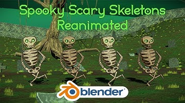 💀Spooky Scary Skeleton Reanimated in 3D💀