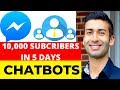 How To Get 10,000 BOT SUBSCRIBERS in 5 Days | Chatbot ClickFunnels