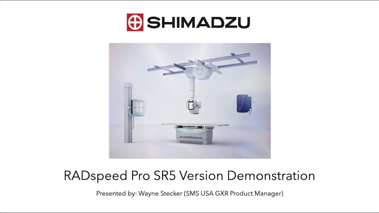 RADspeed Pro SR5 Version Demonstration