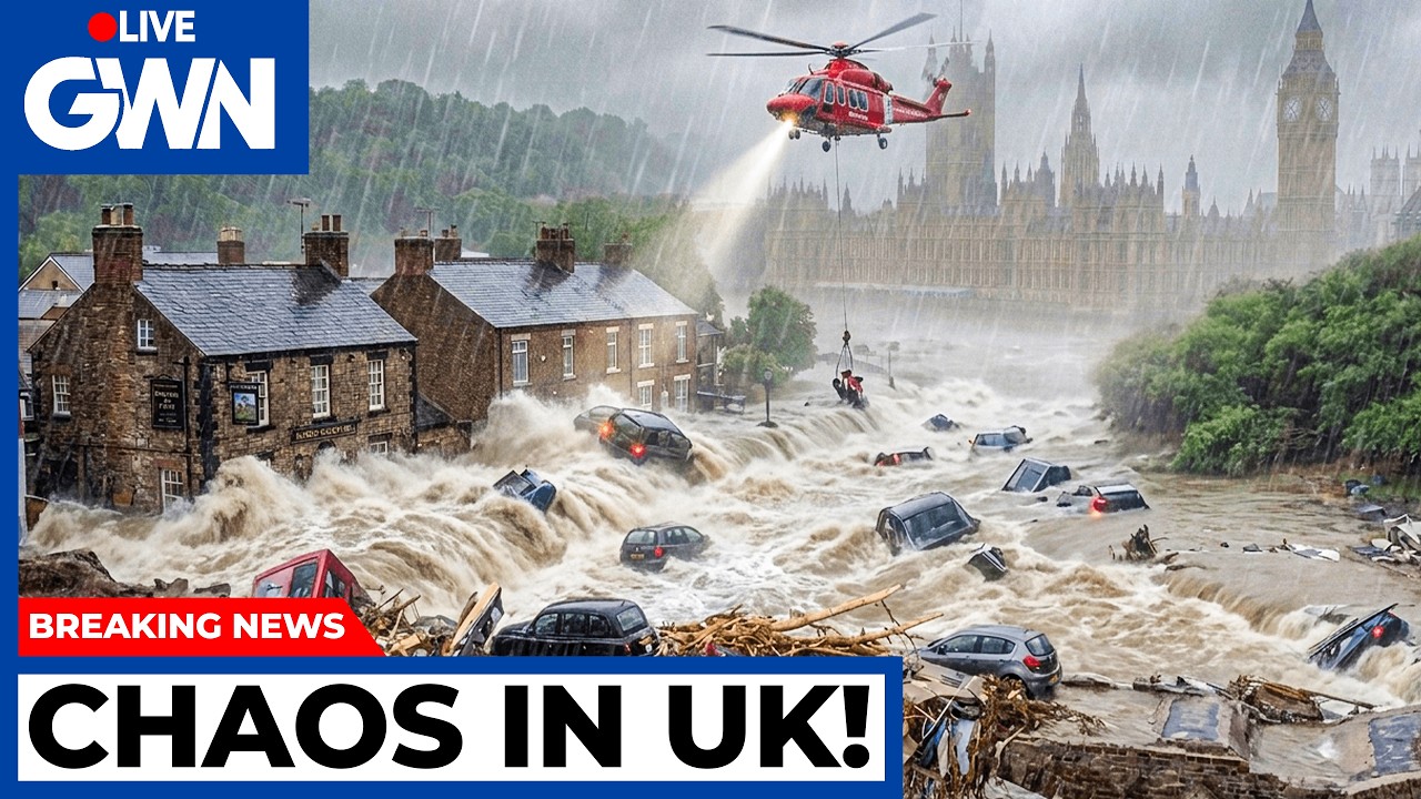 UK SLAMMED by STORM AUSTEN — 80 MPH GUSTS, 10,000 Homes With No Power (Latest Updates)