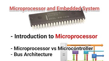 EE309 | Module I | Class 1 | Introduction to Microprocessor | Bus Architecture | KTU | EEE |  S5