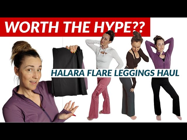 Brutally Honest Review of Halara Flare Leggings - Worth the Hype?? 