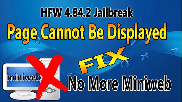 Tips Jailbreak PS3 With 4.84.2 HFW To CFW No More Miniweb Issue FIXED