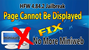 Tips Jailbreak PS3 With 4.84.2 HFW To CFW No More Miniweb Issue FIXED
