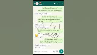 FAKE CHAT LIRIK LAGU AKHIR CERITA CINTA - GLENN FREDLY