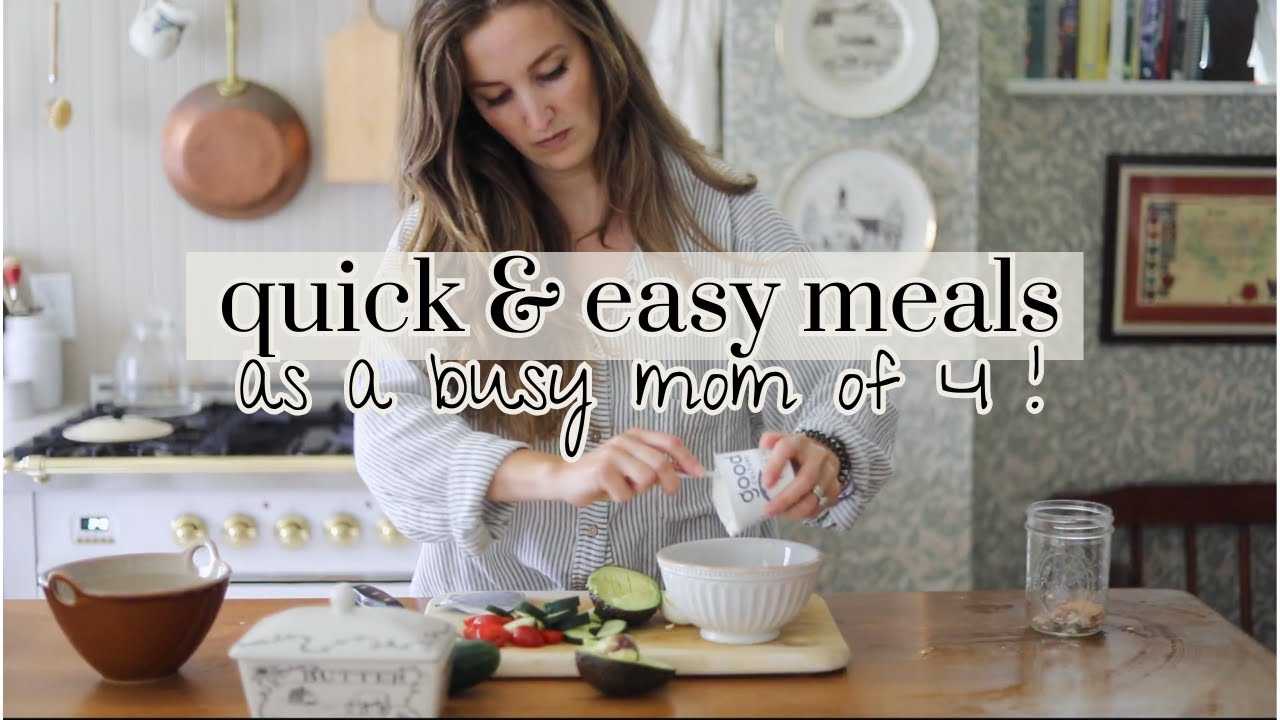Quick from scratch recipes for better energy