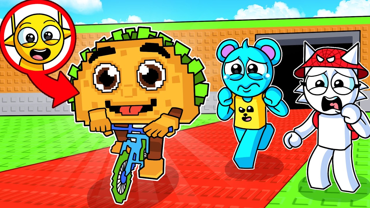 Me Hice Pasar por TACORITA BICICLETA en STEAL A BRAINROT de Roblox!