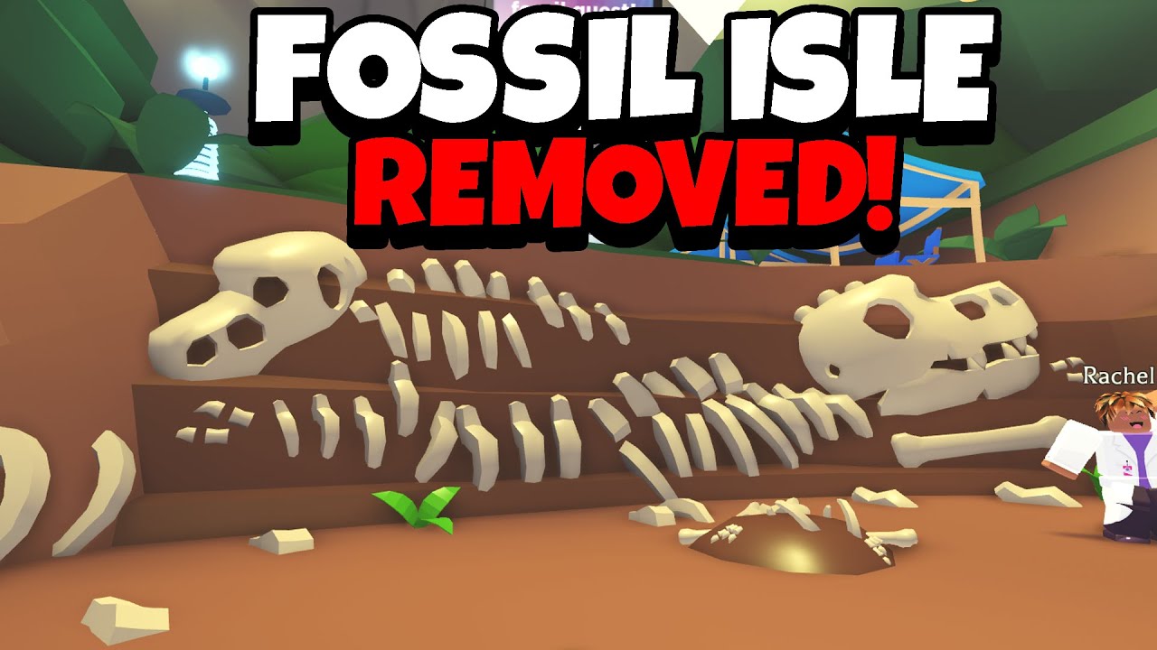 FOSSIL ISLE REMOVED FROM ADOPT ME! (ROBLOX)