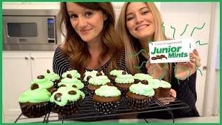 JUNIOR MINT CUPCAKES!