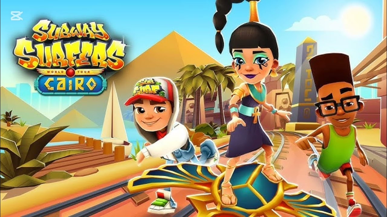 Subway surfers - Gira Mundial 2017 Cairo / soundtrack completo 