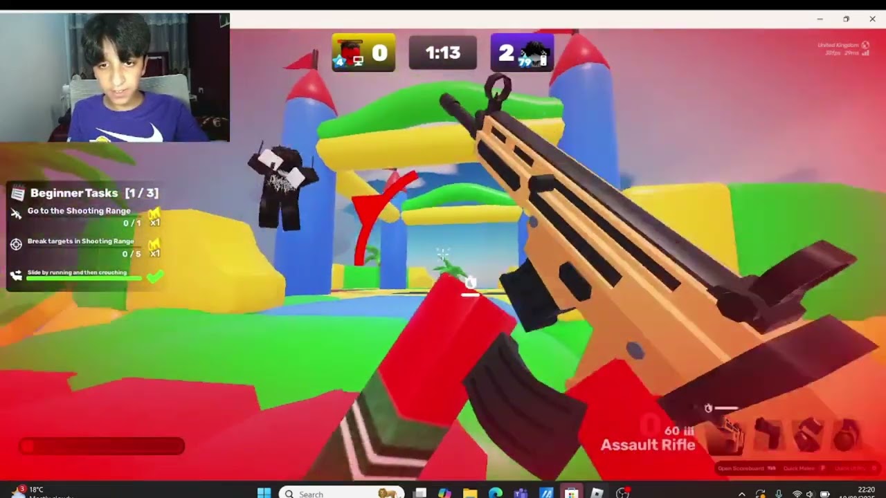 SniPly Plays ROBLOX RIVALS?!?!