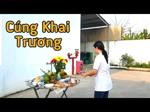 Tết miền tây 2020, Dì 9 cúng khai trương xưởng | hồ thanh vlogs - video 4k