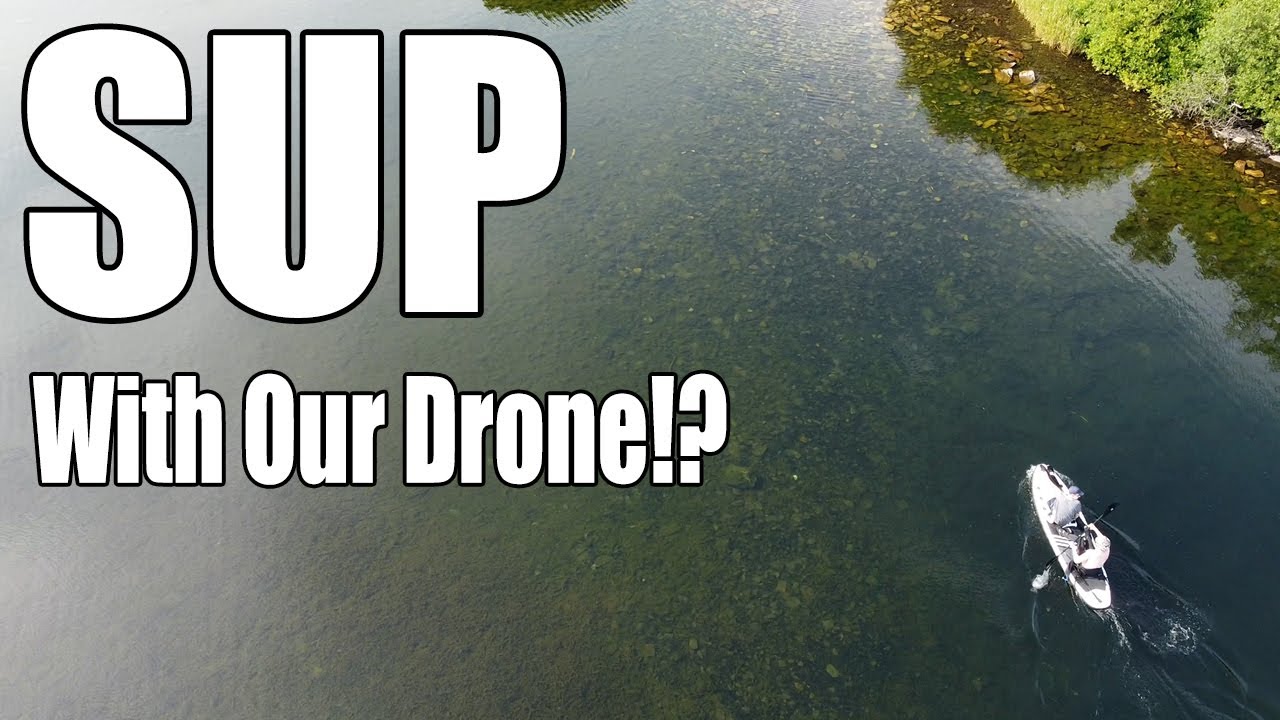 SUP With Our Drone!? Cinematic Drone Footage of Friends and Family on Paddleboards - Pont Pen-y-llyn