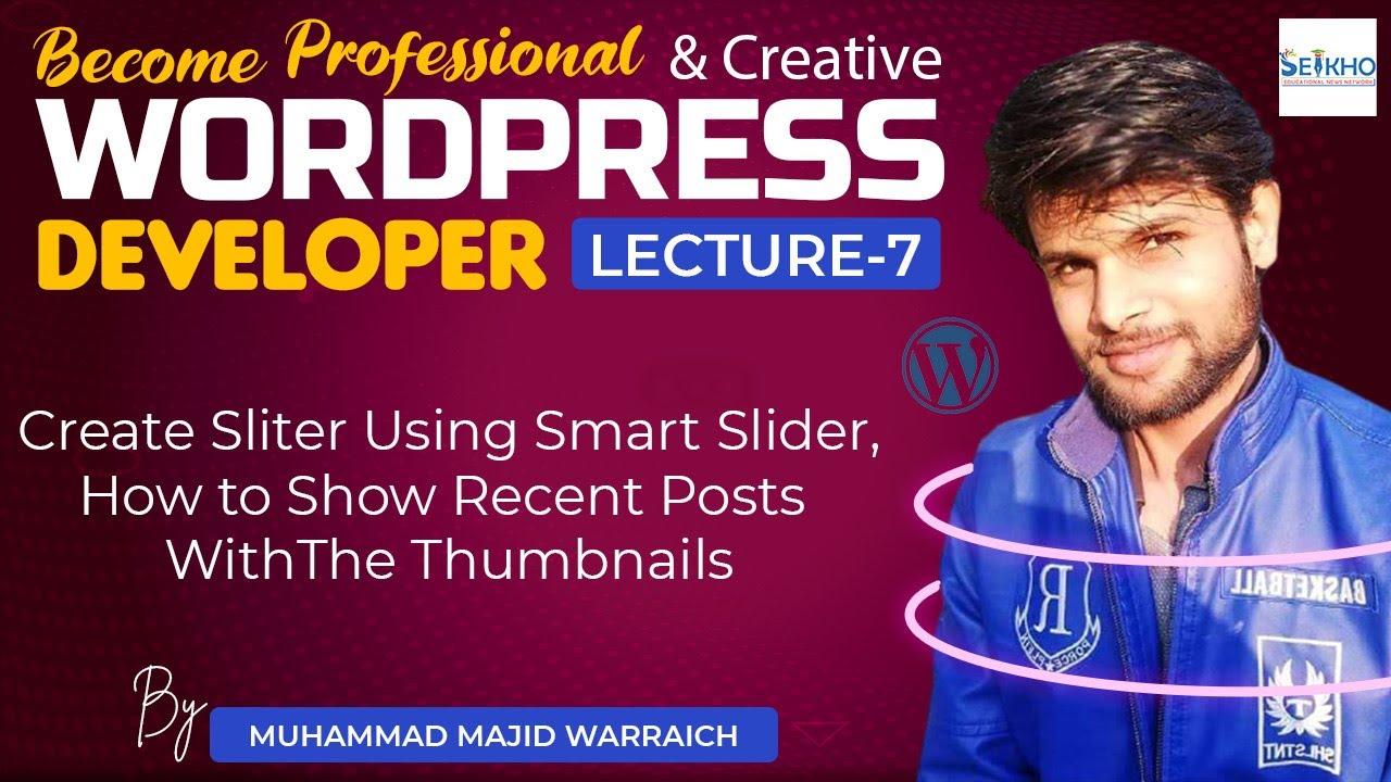 How to Use Smart Slider, Using Recent Posts With Thumbnails WordPress