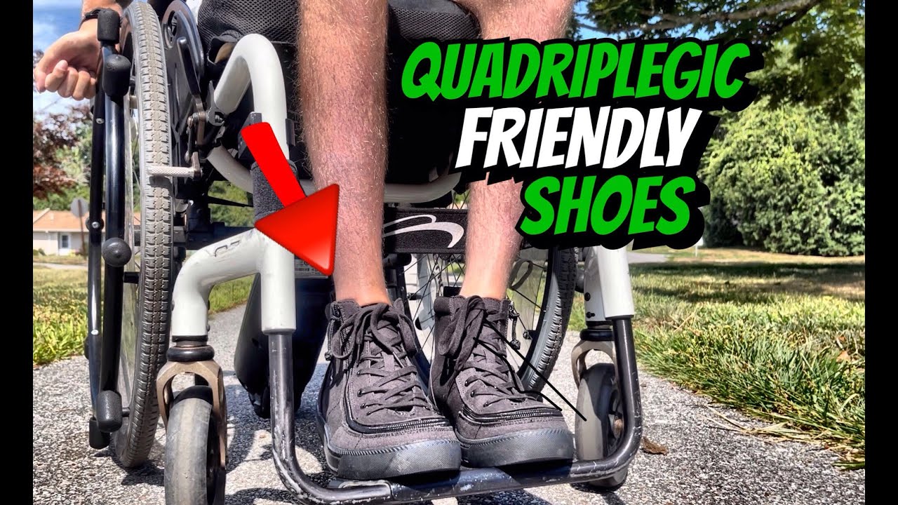 Accessible Shoes For A Quadriplegic?! YouTube