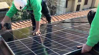 Installazione di un impianto fotovoltaico trifase da 20 KW
