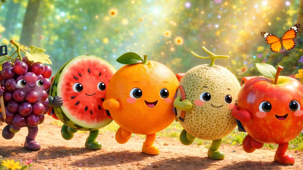 Sensory Fruits Dance Extravaganza 🍌🍓 — Fun, Relaxing & Addictive Visual Journey