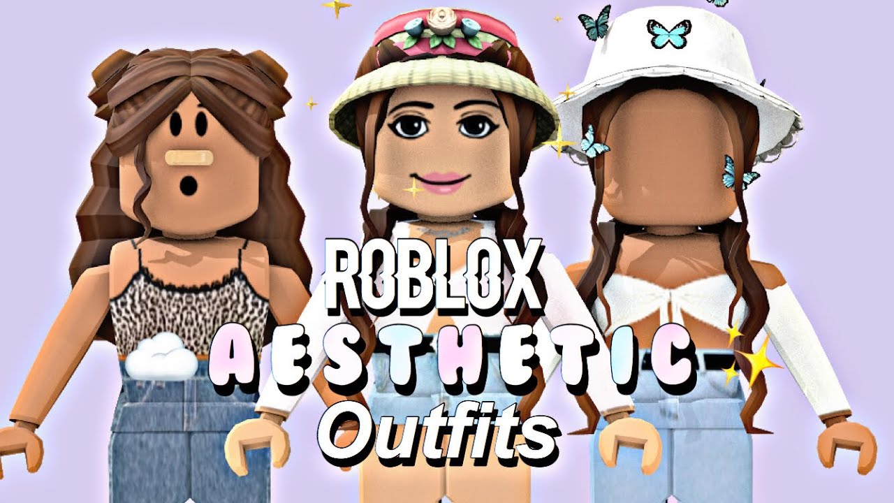 4 Aesthetic Roblox Outfits For Girl - female roblox aesthetic outfits