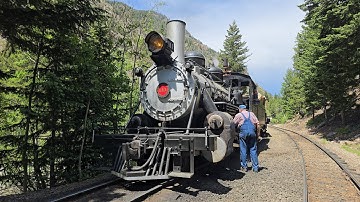 Georgetown Loop Railroad 2025 Cab Ride