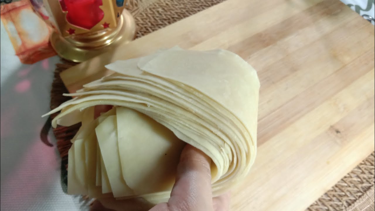 Хрустящее тесто для самосы (очень простой рецепт, лучше, чем покупное)