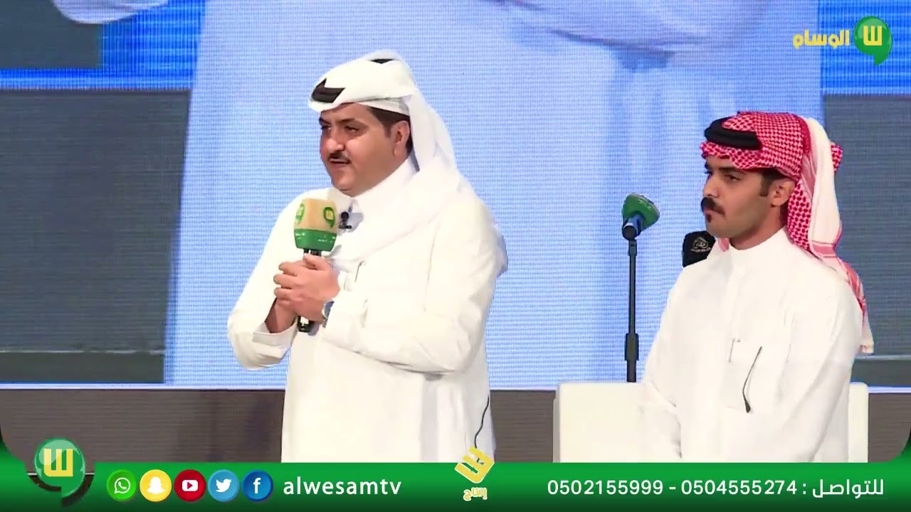 الحلقة الرابعة  مسابقة شاعر الابداع  مع الشاعرين  / خالد العصيمي  و فهد سلمان المطيري