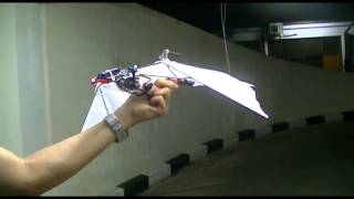 Robobird 2 : Prototype #2 - Dynamic Testing (close up)