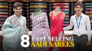 Fast-Selling Aadi Sarees from Just ₹485! | 8 Hot Picks at Pothys