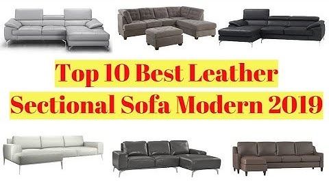 Top 10 Best Leather Sectional Sofa Modern 2020
