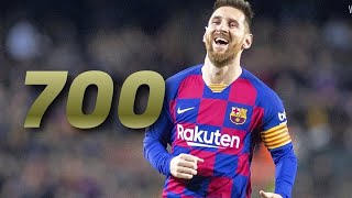 Lional messi milestone goals 1st to 700 th.