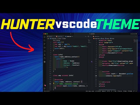VSCode - Hunter Theme