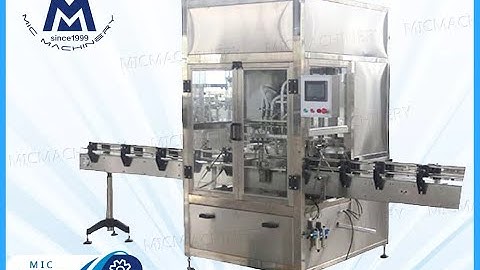 Cheese Filling Machine:  One Minute To Show How Machine Fill And Cap (Cheese Bottle Filling Machine)