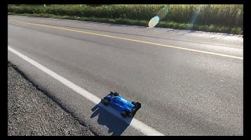 Hobbywing Max6 G2 4s speed test Arrma Limitless