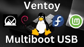 how to create a multiboot linux usb drive using ventoy