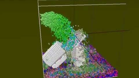 SPH fluid simulations and soft bodies