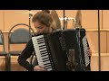 МОЦАРТ 23 ф-п концерт (2) - Ксения Гавва, аккордеон / MOZART Piano Concerto No.23 K.488 mov.2