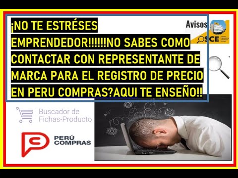 COMO ENCONTRAR FICHAS PRODUCTOS !PERU COMPRAS!REPRESENTANTE DE MARCA!✅#CONTRATACIONES#EMPRENDE#SEACE
