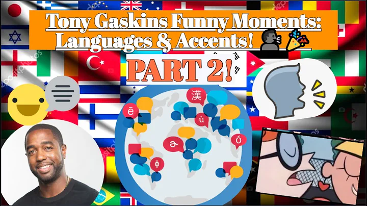 Tony Gaskins Funny Moments: Languages & Accents! P...