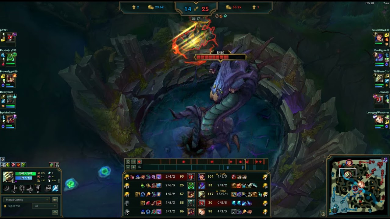 20min baron solo master yi. S11