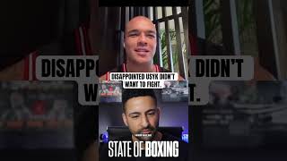Fabio Wardley: I’m disappointed Oleksandr Usyk didn’t want to fight. #boxing