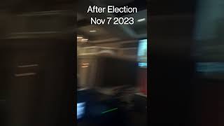 After NYC Election Night Nov 7 2023 Ari Kagan