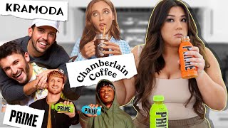 TESTING INFLUENCER BRANDS!! *zane & heath, logan paul, ksi, emma chamberlain, & more*